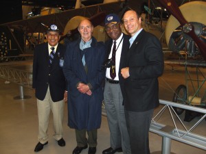 George Boyd and James Warren with Andre and Alain Gayot