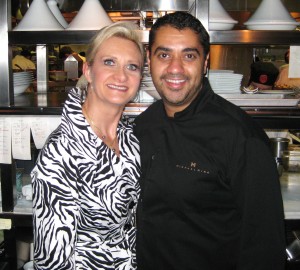 Chef Michael Mina and Sophie Gayot
