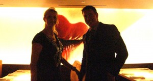 Matt Erickson, Director of Operations, with Sophie Gayot Matt Erickson, Director of Operations, with Sophie Gayot