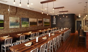 The Bristol is one of several Chicago restaurants featuring ramps on its menu. Photo courtesy of Neil Burger.