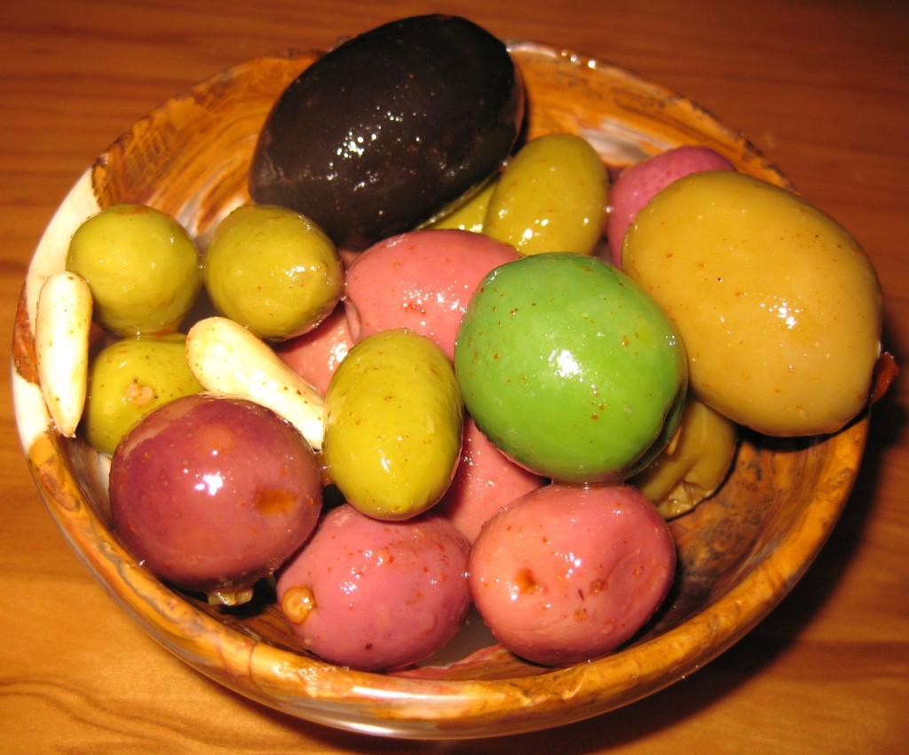 Olives to start