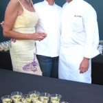 Chef Tony DiSalvo from Whist at the Viceroy in Santa Monica with Sophie Gayot