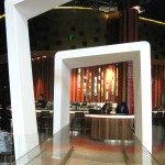 The entrance