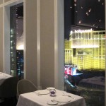 View from a table
