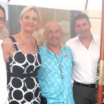 Members of the Club Culinaire of French Cuisine: Marius Blin, Ion Idiart, president Sébastien Pfeiffer, Mrs. Akira, with Sophie Gayot