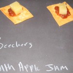 Beecher's cheese with apple jam
