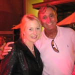 Actress Julia Alexander with Bob McCormick from KNX 1070