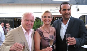 Mayor Richard Riordan, Sam Nazarian and Sophie Gayot