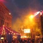 Smokey back lot by Fogo de Chao grill