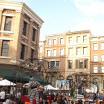 The New York streets under the Big Top