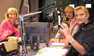 Bikini Chef Susan Irby and Denice Fladeboe with Sophie Gayot