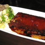 Pied de cochon with apple, celery and artichoke