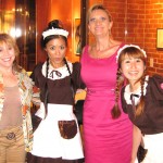 Royal/T owner Susan Hancock with Sophie Gayot