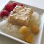 Red and golden raspberries