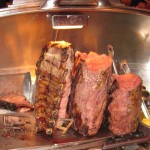 Prime rib on the grill