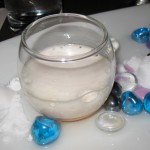 Passionfruit: blueberry and prosecco