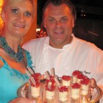 Francois Payard with Sophie Gayot