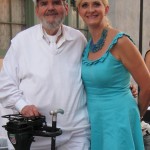 Paul Prudhomme with Sophie Gayot