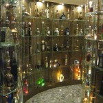 The tequila tunnel at chef Rick Bayless' Red O restaurant in Los Angeles