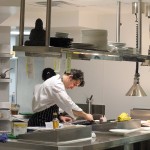Chef David Féau at work