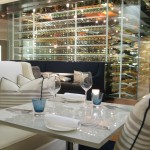 Table, made of a lacquer that looks like nacre