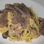 Spaghetti Norcina, an old recipe from chef Mirko Paderno's grand mother
