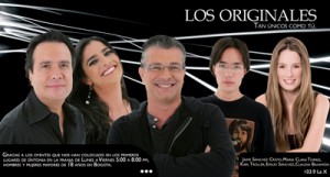 Los Originales, the most popular radio show in South America, airs daily on La X 103.9 FM in Colombia