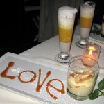 Mousse à la Orange with orange flower meringue
