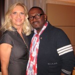 Sophie Gayot, American Idol judge Randy Jackson