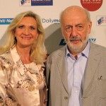 Oscar-winner writer-director Bertrand Blier with Sophie Gayot