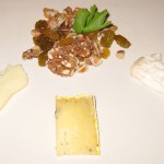 Three cheeses with griddled tavern toasts
