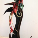 A chocolate sculpture