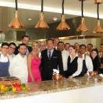 The team from Scarpetta in the kitchen