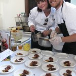The Bazaar's sous chef Holly Jivin - The gentleman is a R&D Chef for sbe