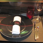 A place setting at L'Atelier de Joël Robuchon