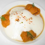 L'Oursin: Sea urchin with fennel emulsion