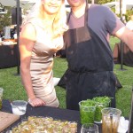 Brendan Collins of Waterloo & City with Sophie Gayot