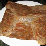 La Forestière: mushrooms with cream, ham and cheese