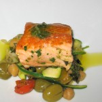 Salmon à la Andalucia