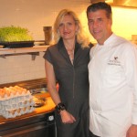 Chef Michael Chiarello with Sophie Gayot