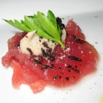 Tuna carpaccio