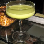 The avocado project: 5 Island white rum, fresh avocado, ascorbic acid, fresh lime juice and agave nectar