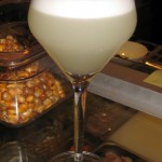 Christopher Oaxacan: Single Village mezcal, passion fruit, fresh lemon juice, orgeat and lavender bitters