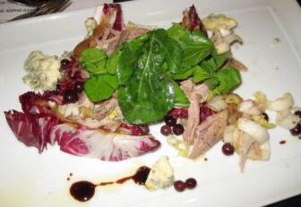 The winning duck salad