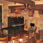 The wine cellar where David Minkin performs