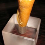 Quince paste cone