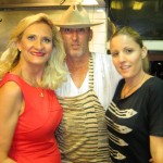 Chef Mark Gold & his wife Alejandra, who runs the front of the house, with Sophie Gayot