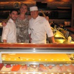 Chefs Greg Fortunato and Kitt Xaiyashiha with Sophie Gayot