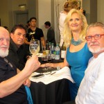 Judges Michel Richard, Josiah Citrin and Michel Cornu with Sophie Gayot