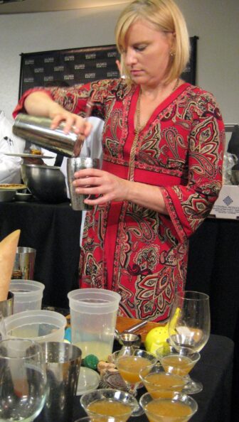 Winning mixologist Tricia Alley, from Black Market Liquor Bar in Studio City